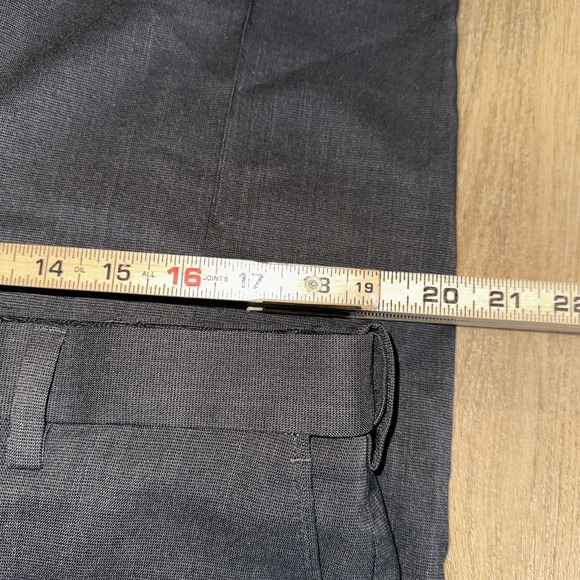 Savane Men's Stretch Performance Dress Pants No Iron Size 38x32 Comfort Waist - Picture 6 of 8